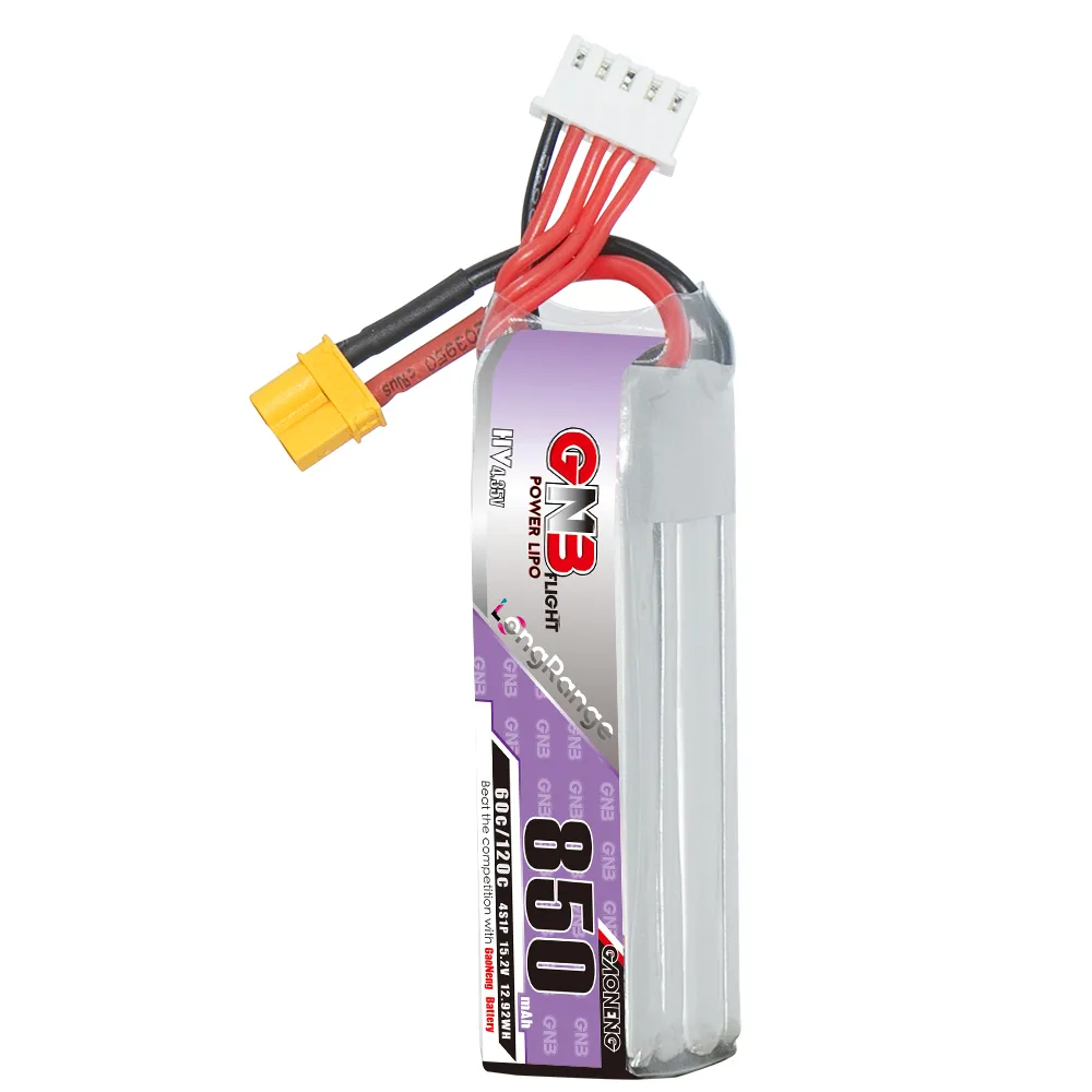 بطارية GAONENG GNB LiPo 850mAh - مراجعة Drone Battery Li-Ion وسعره