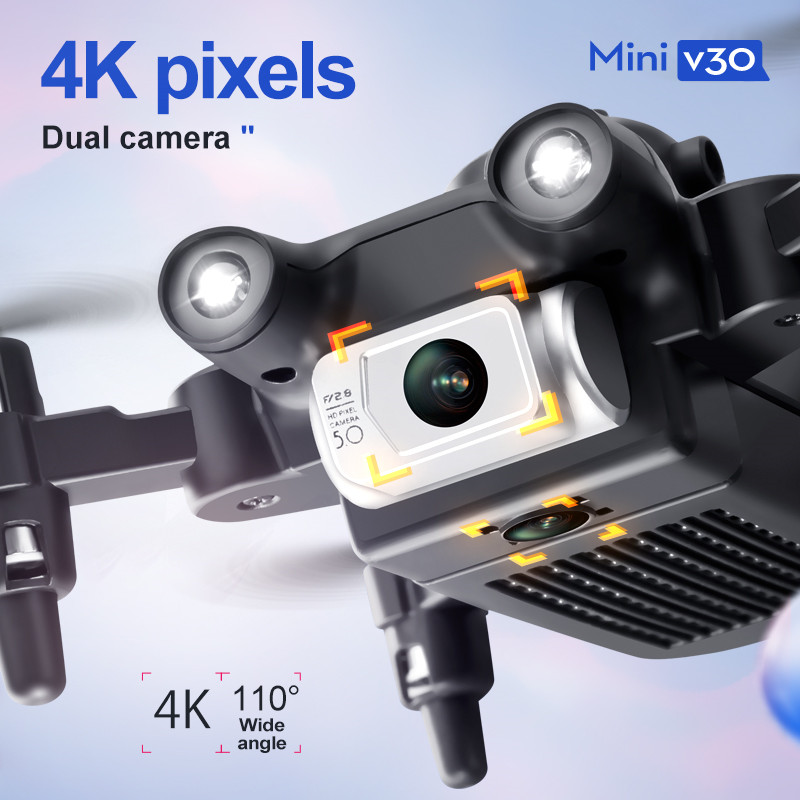 طائرة بدون طيار صغيرة V30 WiFi - مراجعة Drone Battery Case وسعره