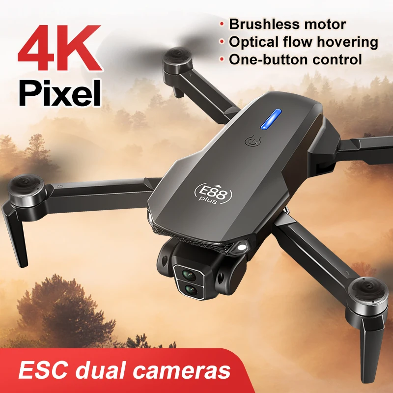 طائرة بدون طيار E88 Plus Quadc - مراجعة Drone Battery Case وسعره