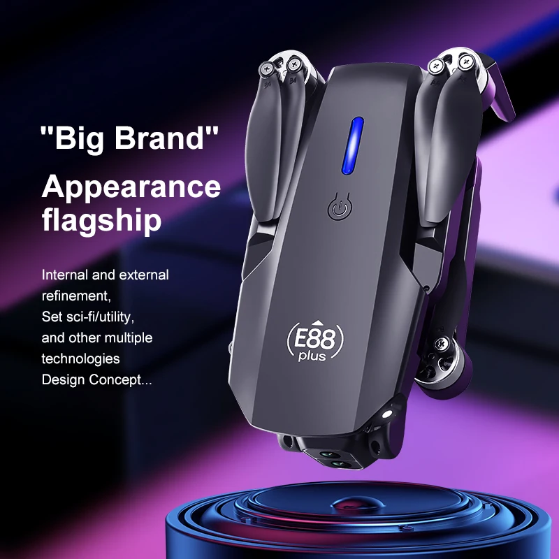 طائرة بدون طيار E88 Plus Quadc - مراجعة Drone Battery Case وسعره